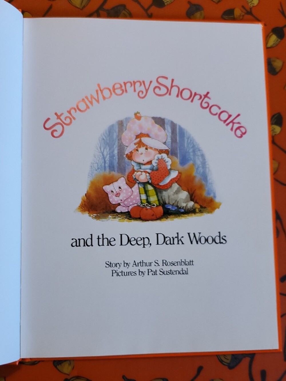 Strawberry Shortcake and the Deep Dark Woods - Orange Kids Story Book - Picture 5 of 8